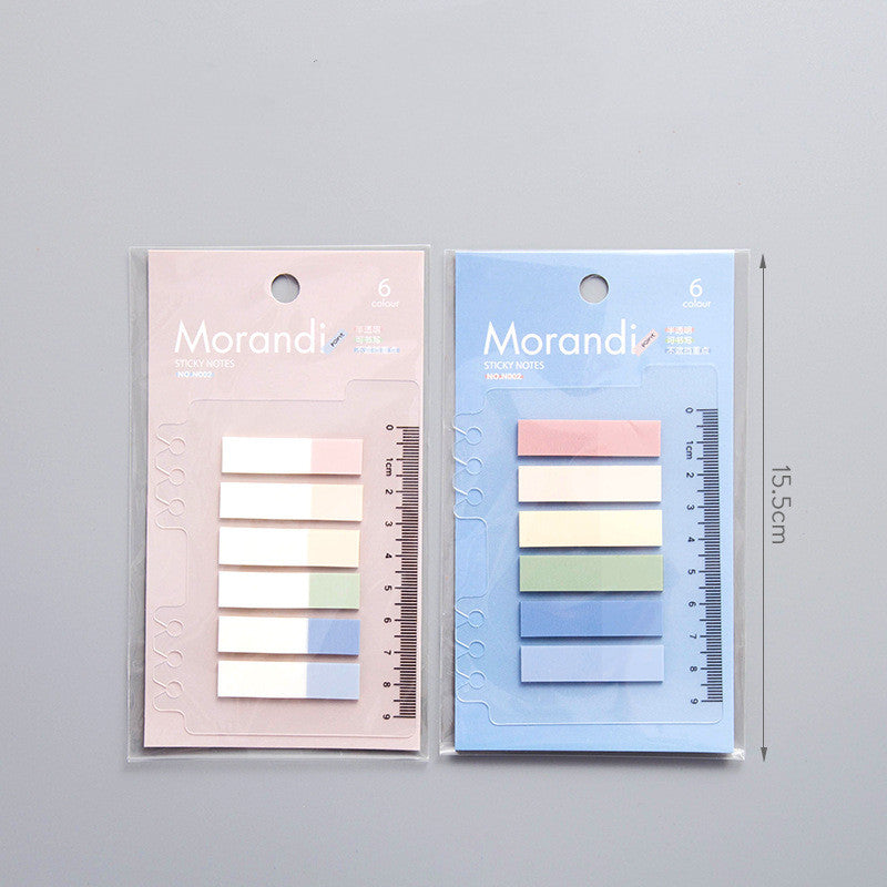 Small bar mark index post it stationery