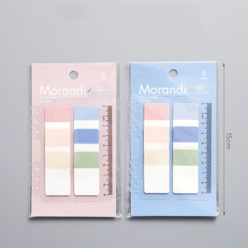 Small bar mark index post it stationery