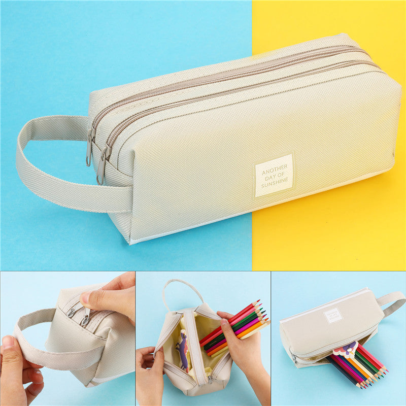 Canvas pencil bag