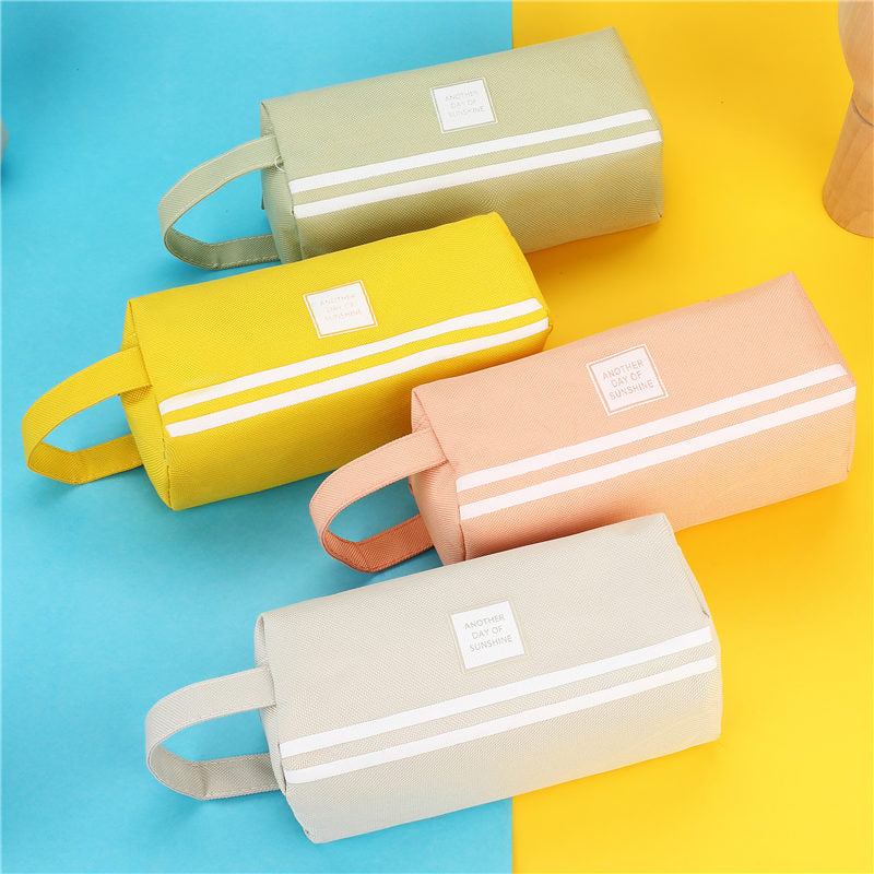 Canvas pencil bag