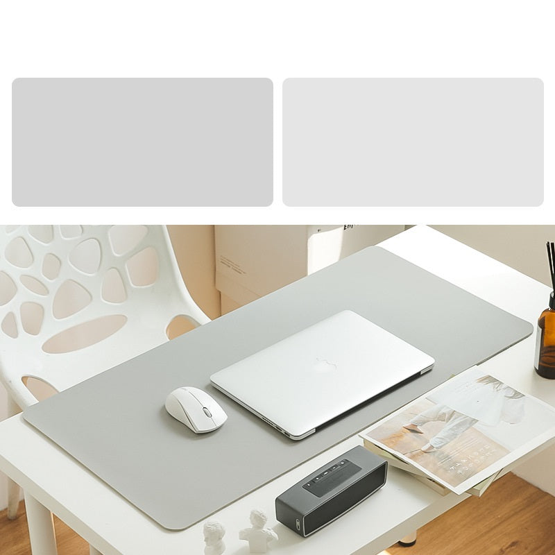 Simple Laptop Extra Large Leather Mouse Pad
