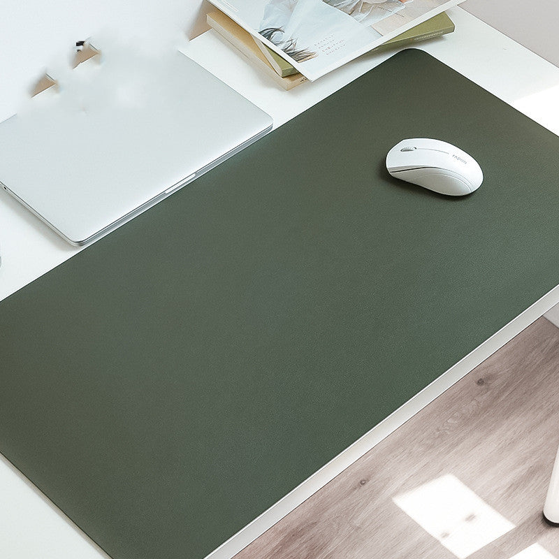 Simple Laptop Extra Large Leather Mouse Pad