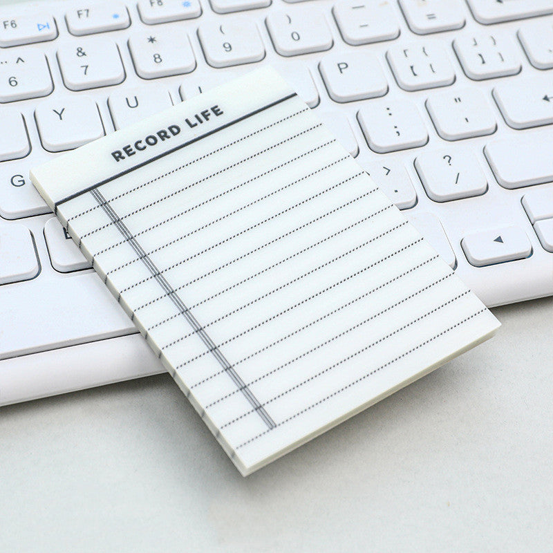 Transparent Post It Note Writable Mark