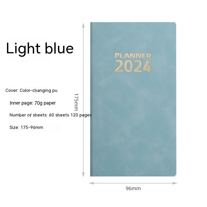 2024 English Schedule Book 365 Days Time Management