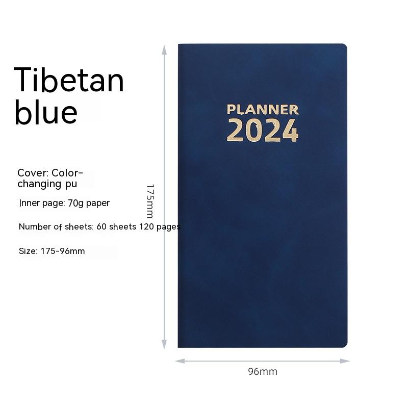 2024 English Schedule Book 365 Days Time Management