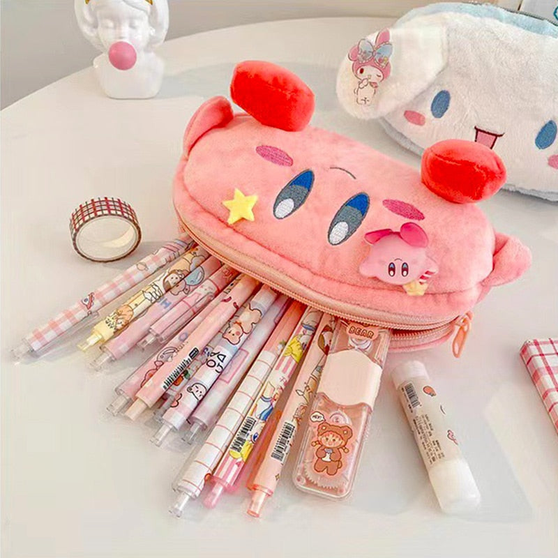 Cute Plush Pencil Pouch