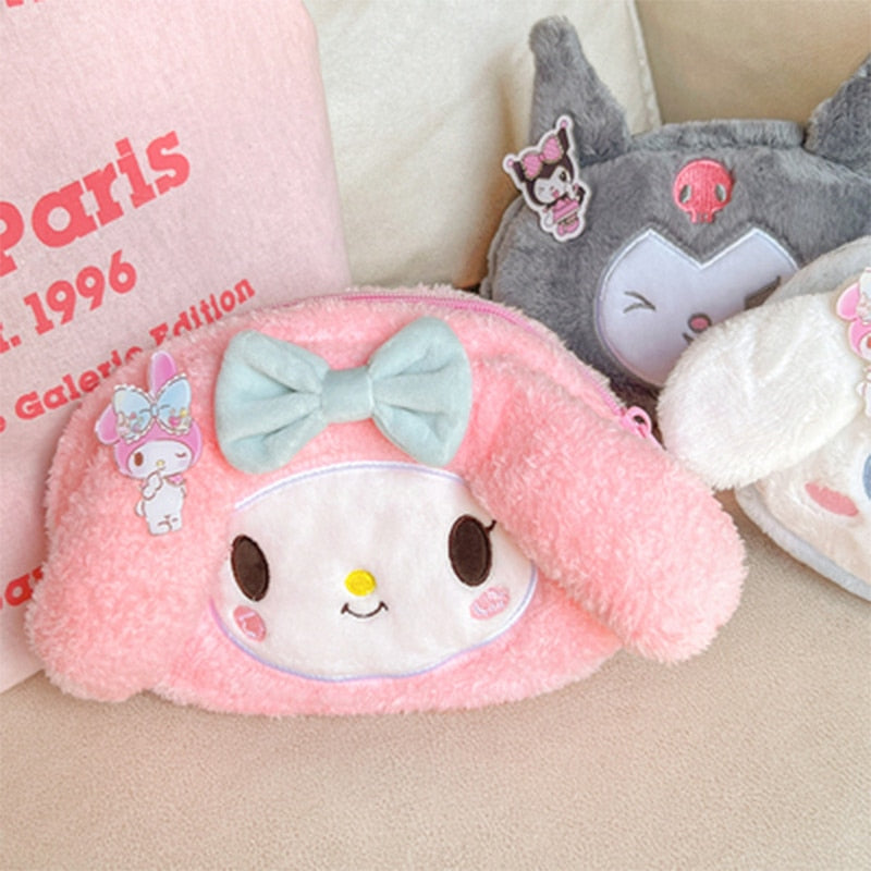 Cute Plush Pencil Pouch