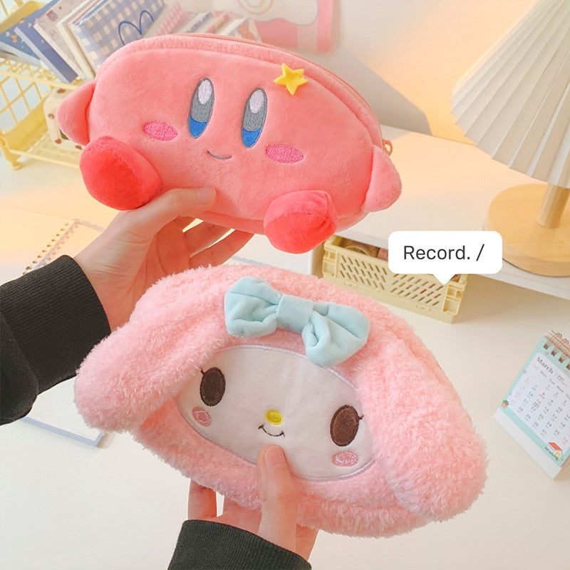 Cute Plush Pencil Pouch