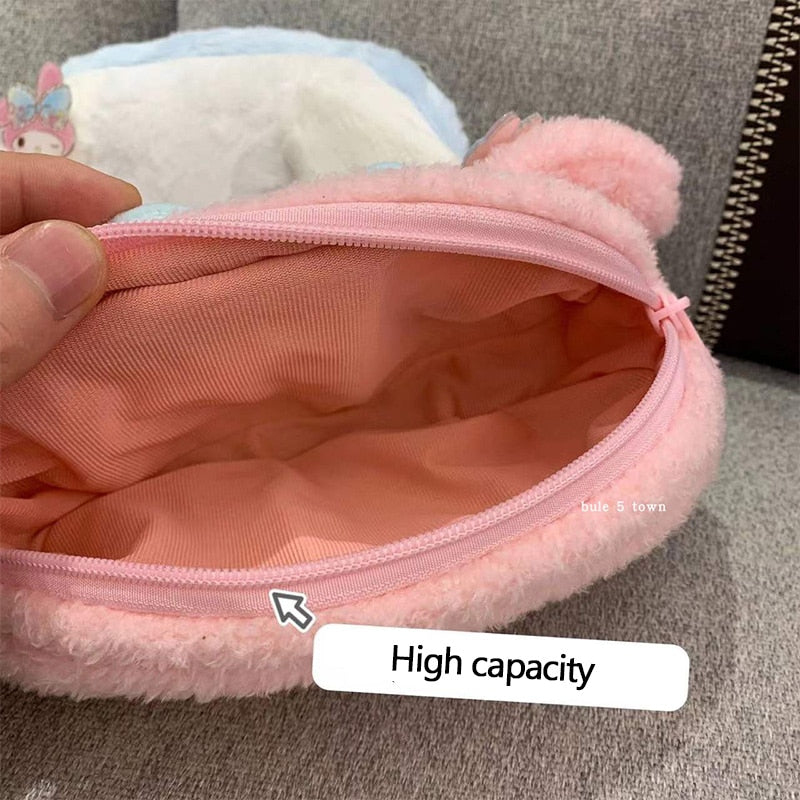 Cute Plush Pencil Pouch