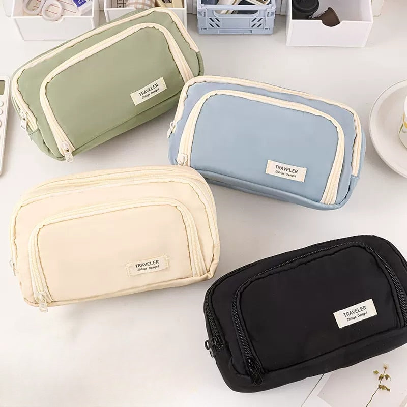 Aesthetic Large Capacity Stationery Case