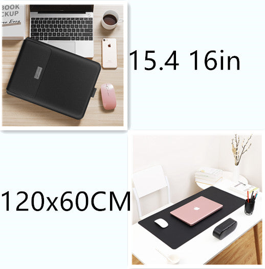 Simple Laptop Extra Large Leather Mouse Pad