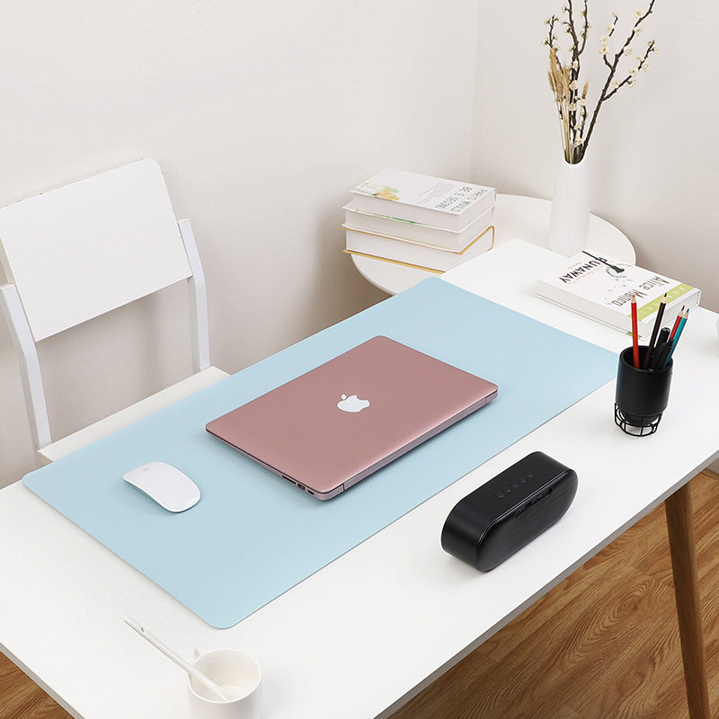 Simple Laptop Extra Large Leather Mouse Pad