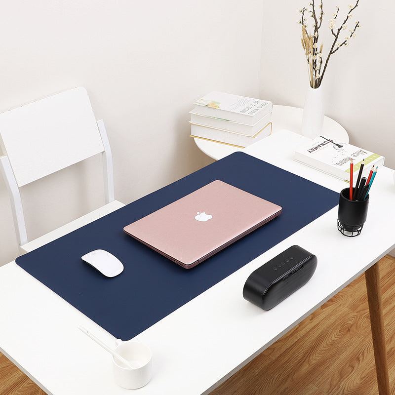 Simple Laptop Extra Large Leather Mouse Pad