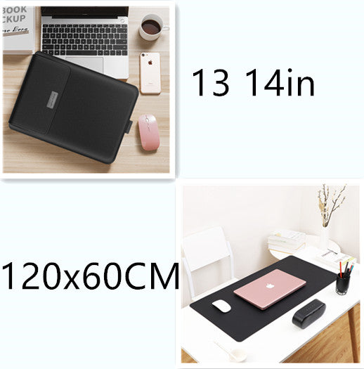 Simple Laptop Extra Large Leather Mouse Pad