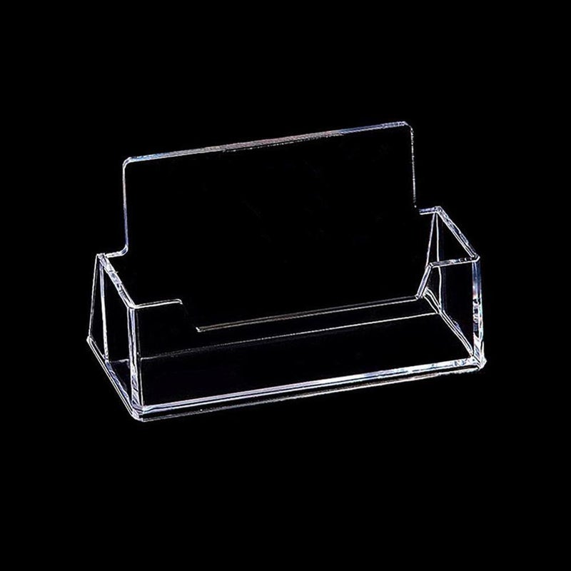 Acrylic Transparent Desktop Business Card Holder