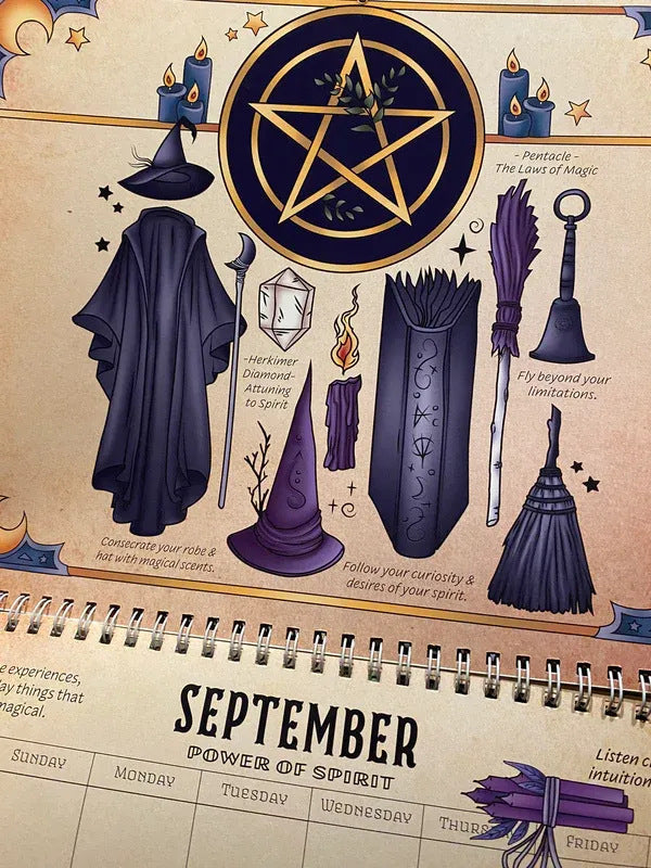 2024 Decorative Black Magic Calendar