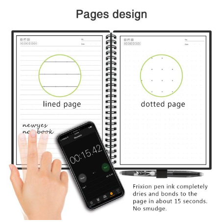 NEWYES Dry-Erase Notebook