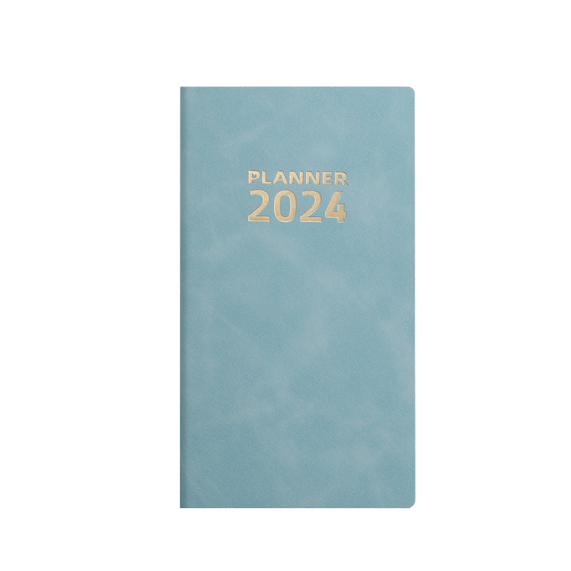 2024 English Schedule Book 365 Days Time Management