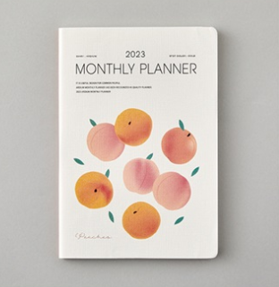 2023 Date Type Monthly Planner Calendar