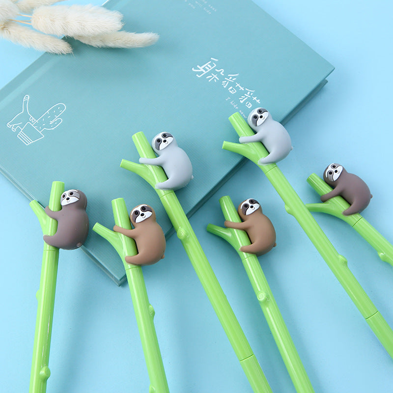 Zhongfan Creative Small Black  Cute Cartoon Signature Pen