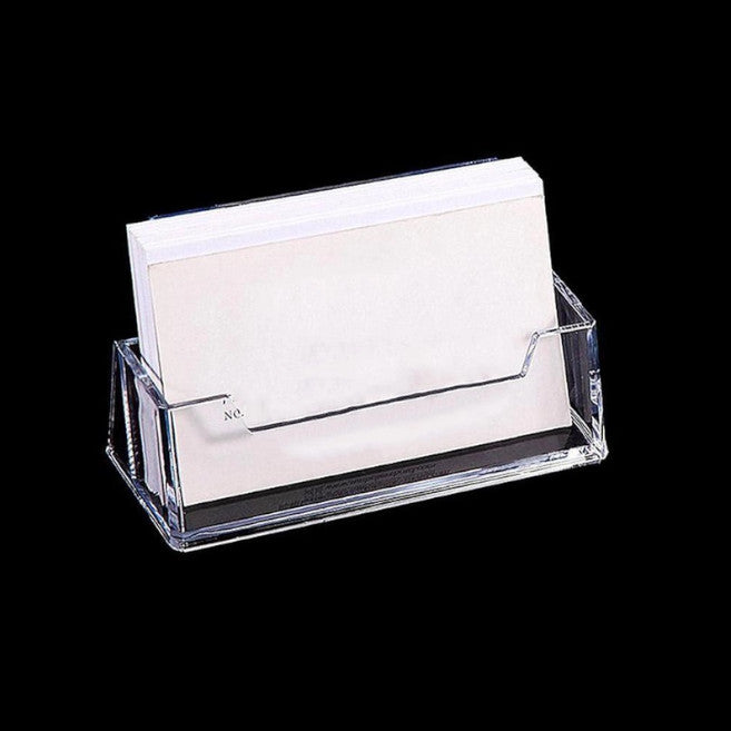 Acrylic Transparent Desktop Business Card Holder