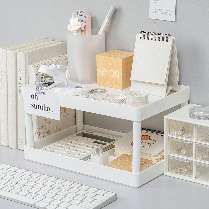 Multifunctional Shelves Double-layer Storage