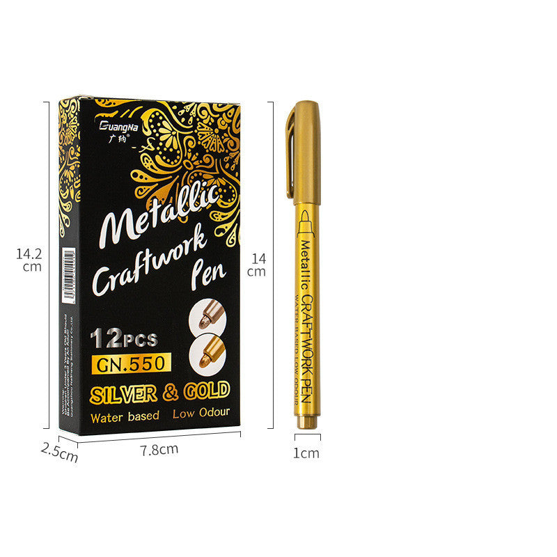 English Packaging Metal Paint Pen