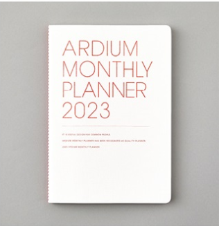 2023 Date Type Monthly Planner Calendar