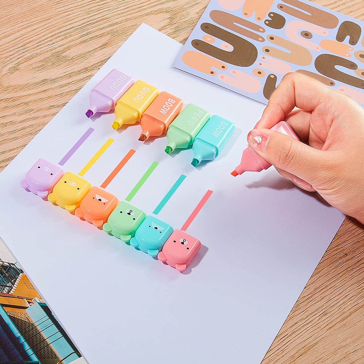 Cute Bear Color Highlighter